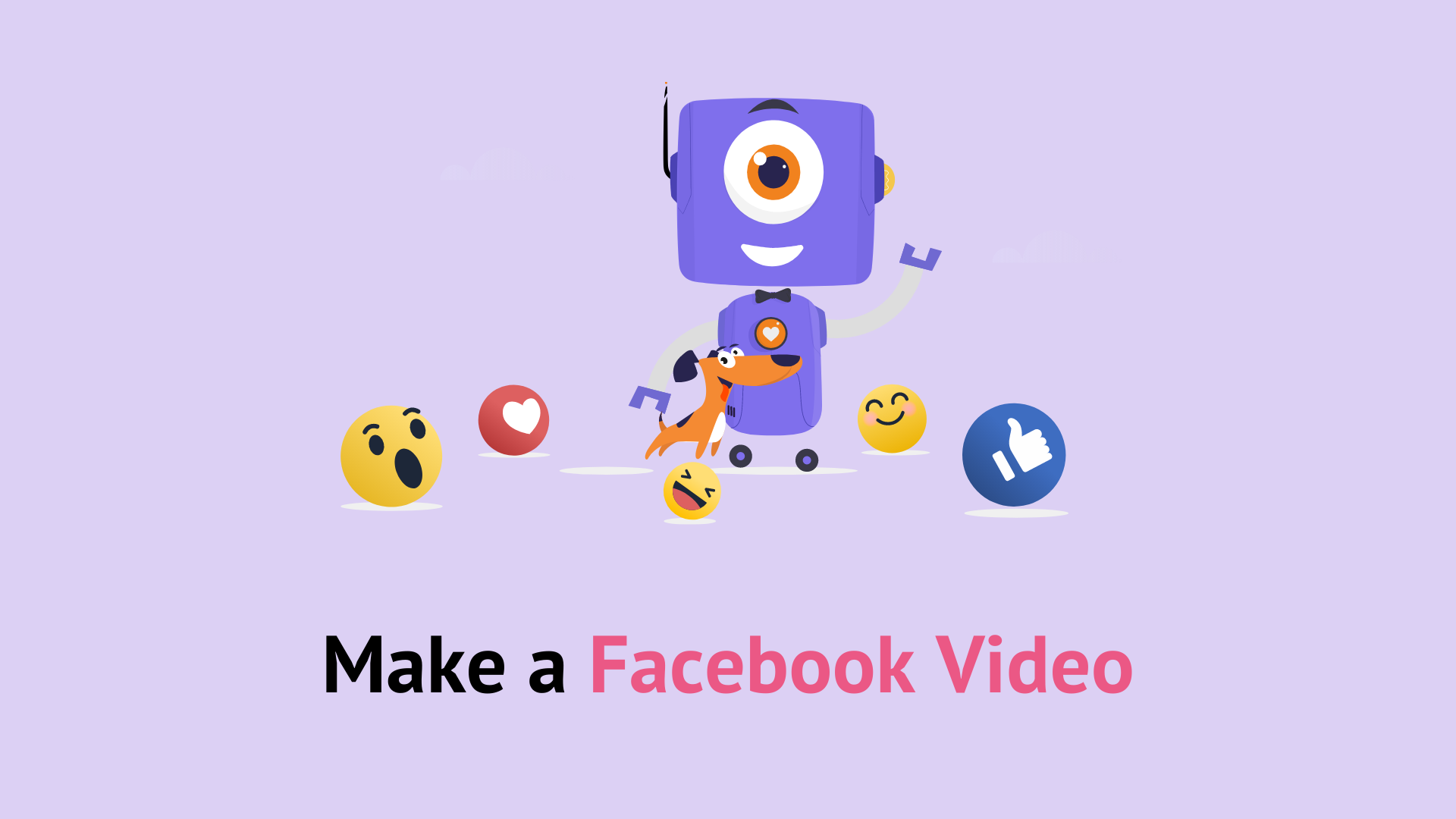 Facebook video maker