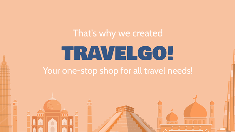 Travel agency template